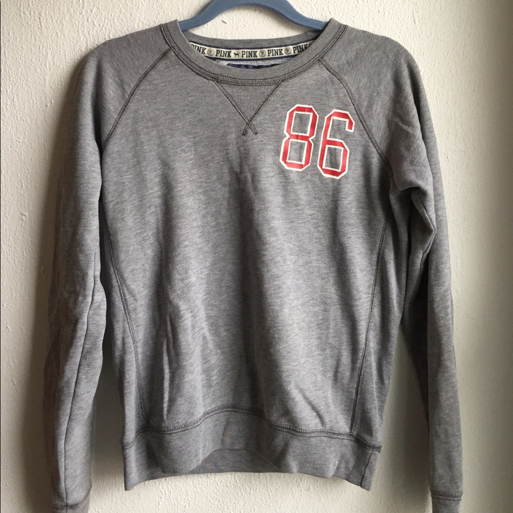 Gray PINK sweatshirt